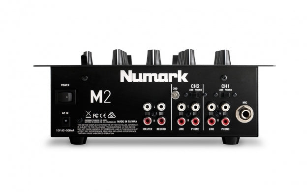Numark M2BLACK 10-Inch Scratch Mixer Black