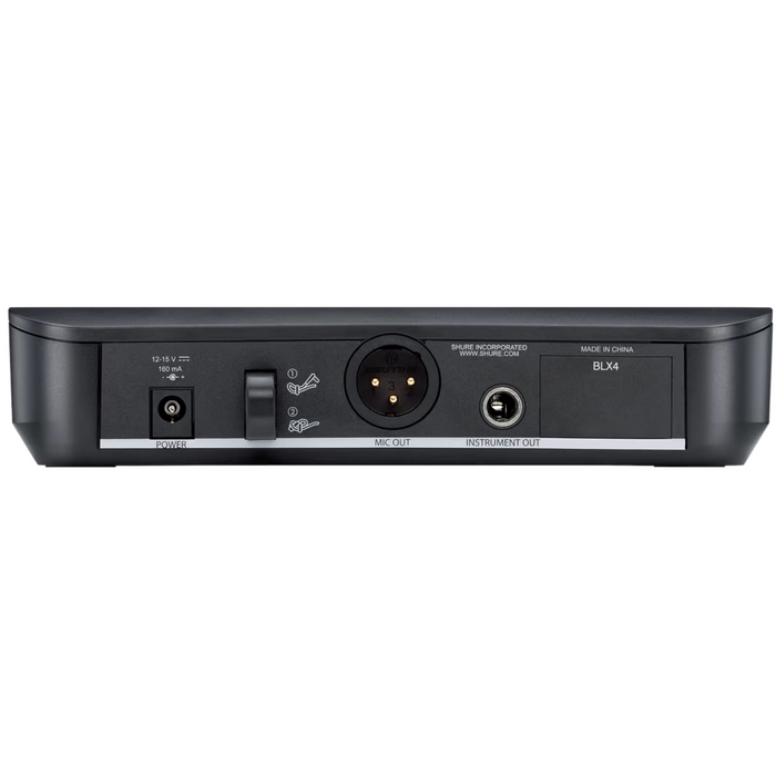 Shure BLX4 Receiver for BLX Analog Wireless System - H11 Band