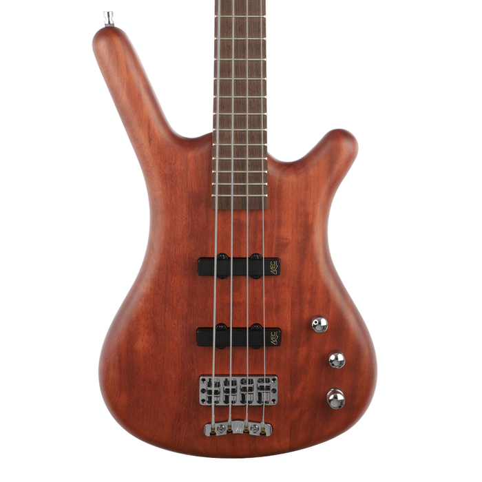 Warwick German Pro Series Corvette Bubinga Bass Guitar - Natural Transparent Satin