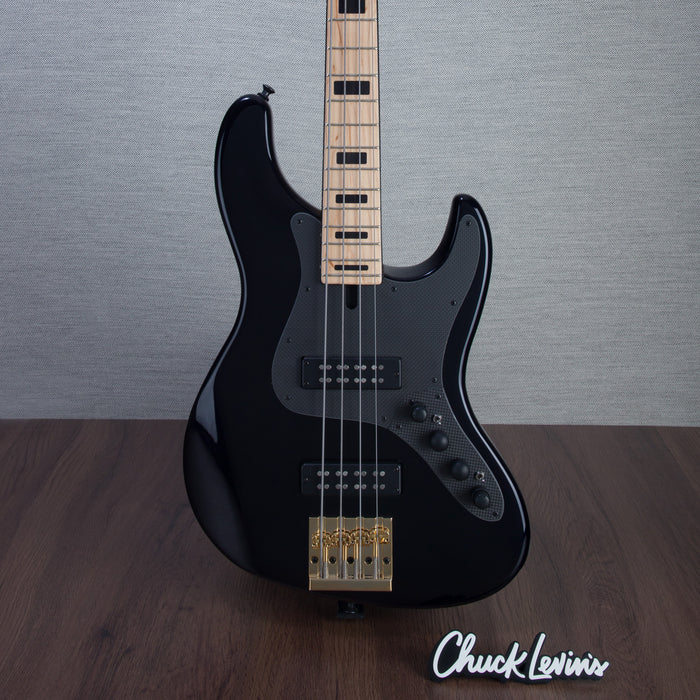 Brubaker USA Steve Jenkins JXB-4 Signature Electric Bass Guitar - Midnight Blue Gloss - #010-23