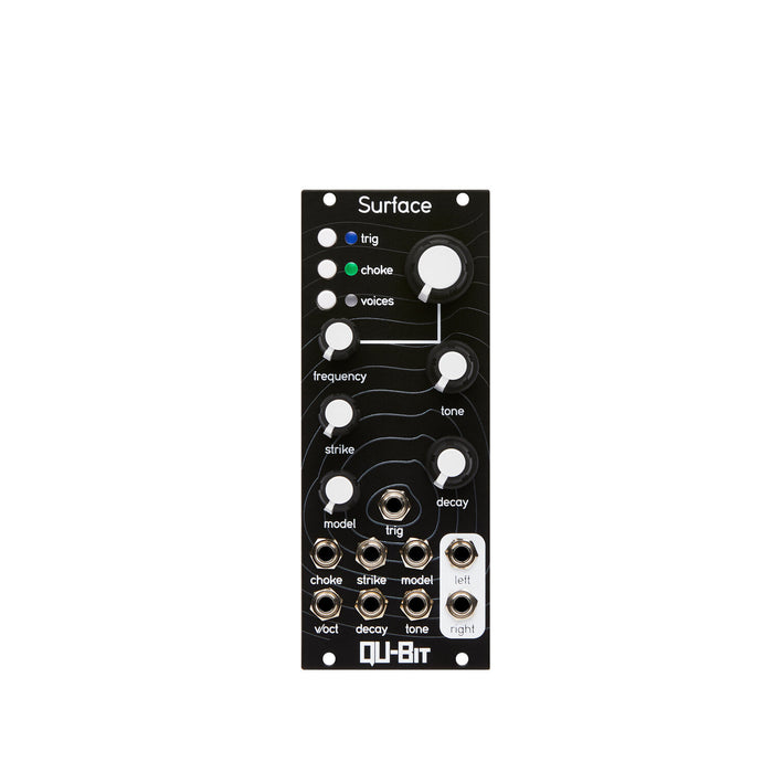 Qu-Bit Surface Multi-timbral Physical Modeling Eurorack Module