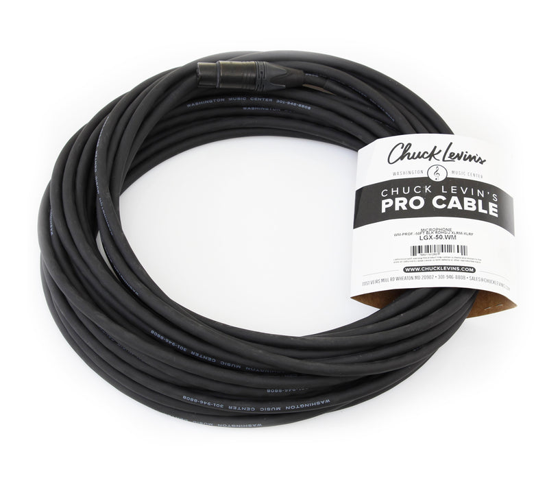 Chuck Levin's Premium Microphone Cable - 50ft