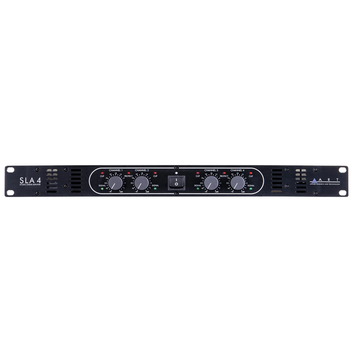 ART SLA-4 4-Channel Studio Linear Power Amplifier 100-Watt Channel @ 8 Ohms