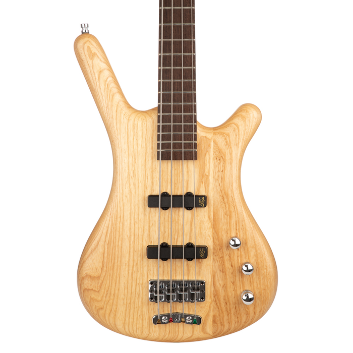 Warwick GPS Corvette Ash Active 4 String Electric Bass - Natural Transparent Satin - #GPSA008112-20