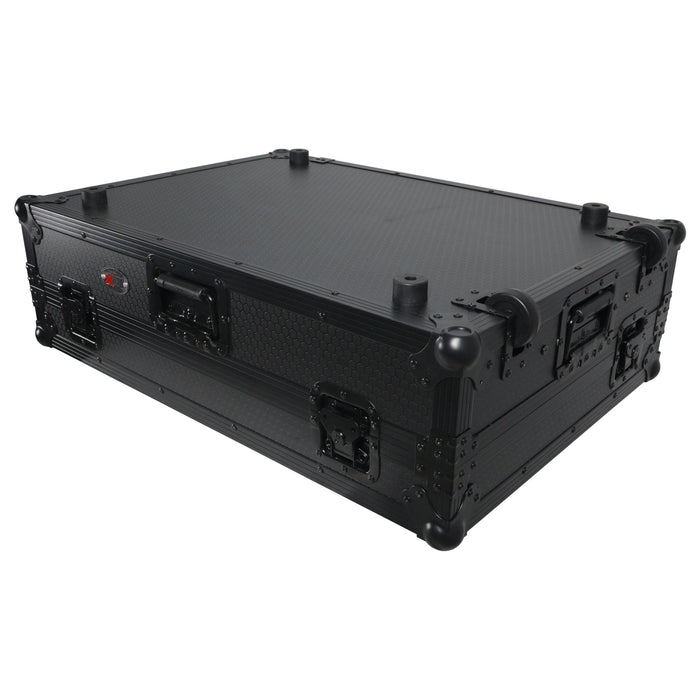 ProX XS-PRIME4 WLTBL Flight Case for Denon Prime 4 DJ Controller with Laptop Slide