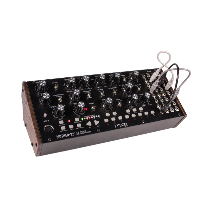 Moog Mother-32 Semi-Modular Synthesizer with Patch & Tweak Book