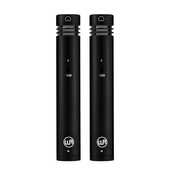 Warm Audio WA-84 Diaphragm Cardioid Condenser Mic Stereo Pair - Black