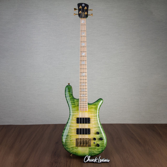 Spector USA Custom NS-2 Bass Guitar - Alien Glow - CHUCKSCLUSIVE - #1385