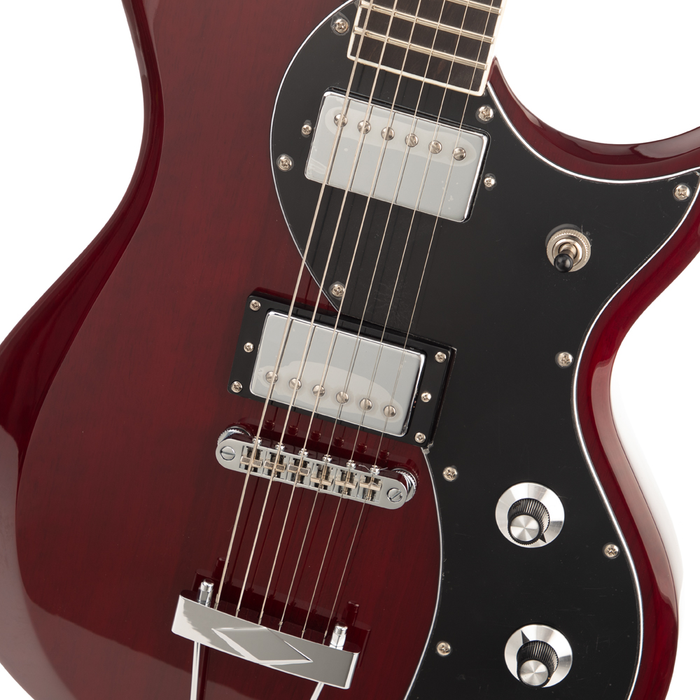 Dunable DE Series Cyclops Electric Guitar - Dark Red - New