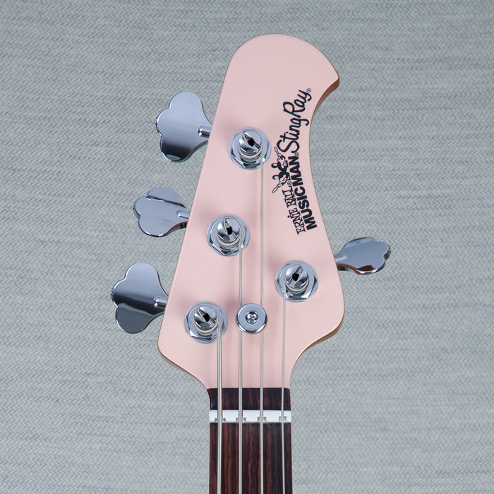 Ernie Ball Music Man StingRay Special 4HH 4-String Electric Bass - Pueblo Pink