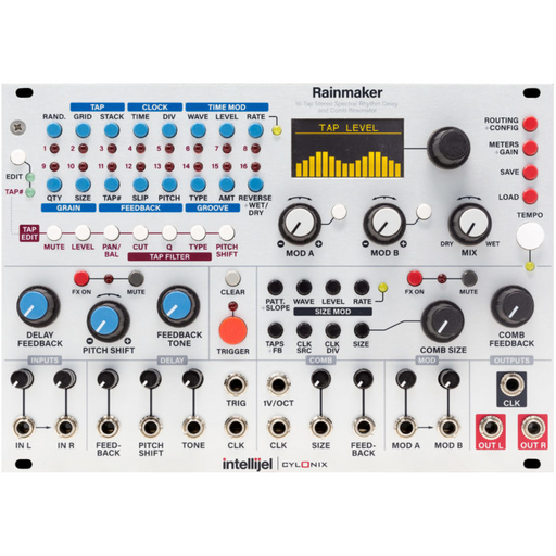 Intellijel Rainmaker 16-Tap Stereo Rhythm Delay and Comb Resonator