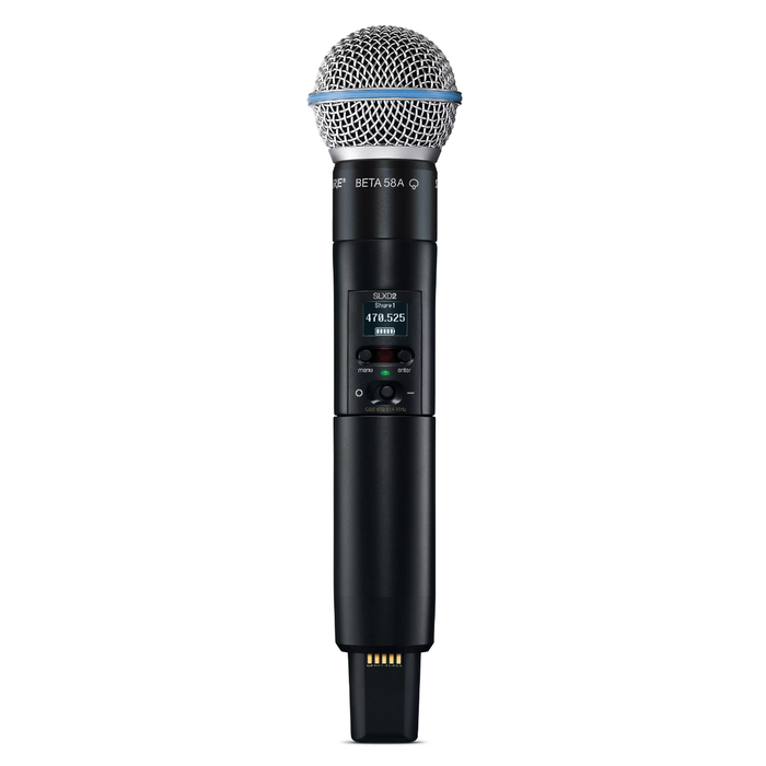 Shure SLXD2/B58 Wireless Handheld Transmitter - G58 Band