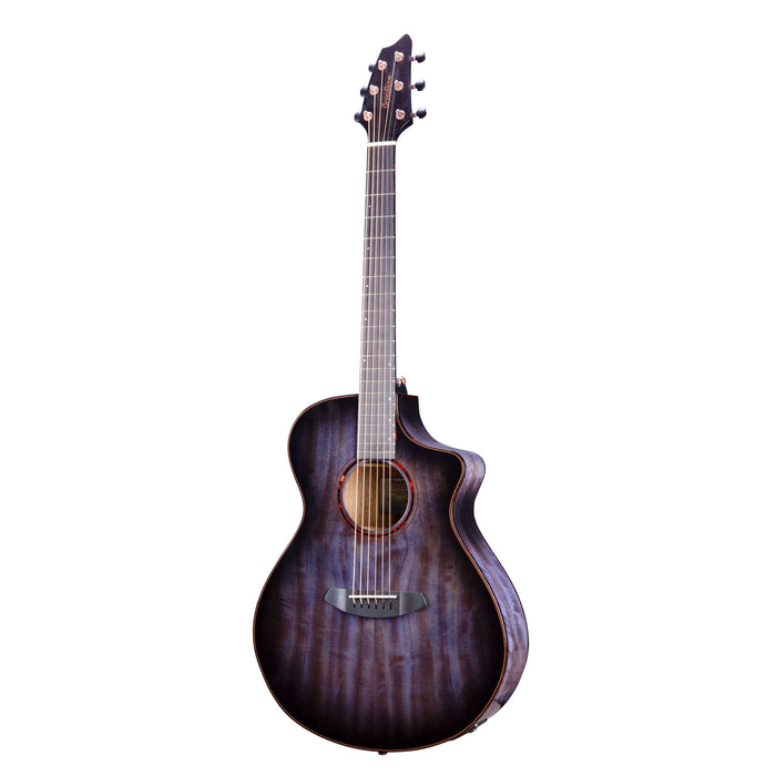 Breedlove Pursuit Exotic S Concert CE LTD Acoustic Electric Guitar - Blackberry - New