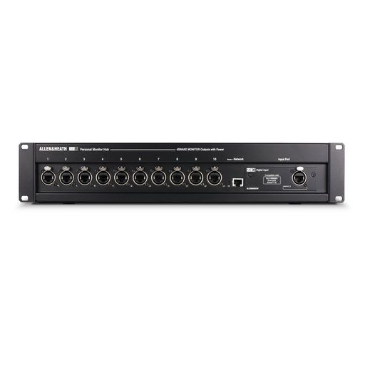 Allen & Heath ME-U 10 port PoE Monitor Hub for Parallel Connection