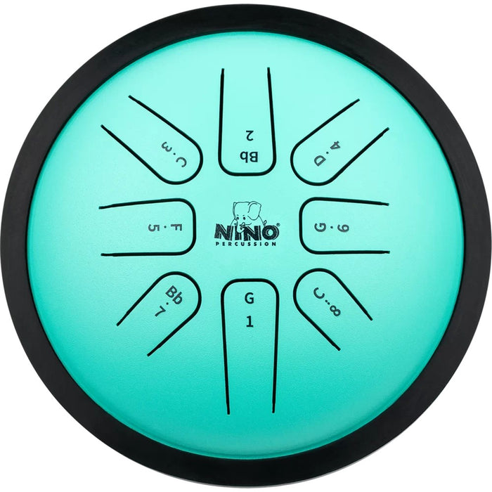 Nino 7-Inch Mini Melody Small Steel Tongue Drum - Green
