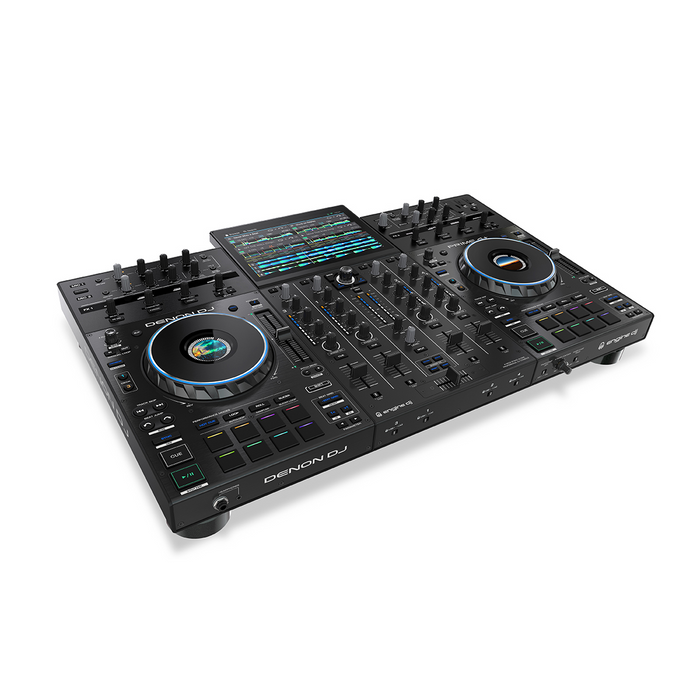 Denon DJ Prime 4+ Standalone 4-Deck DJ Controller with Amazon Music