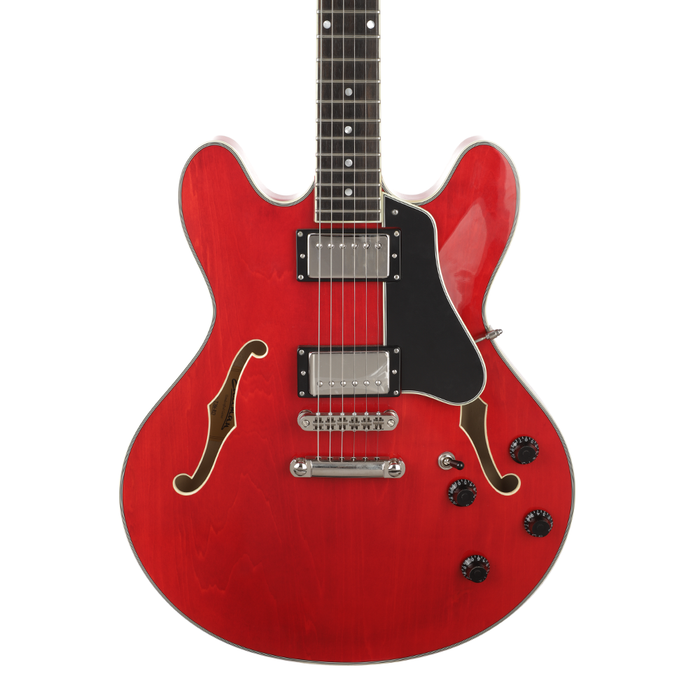 Eastman T386 Thinline Semi-Hollow Guitar - Red - Display Model - Display Model