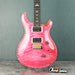 PRS Custom 24 10-Top Electric Guitar - Bonnie Pink With Natural Back