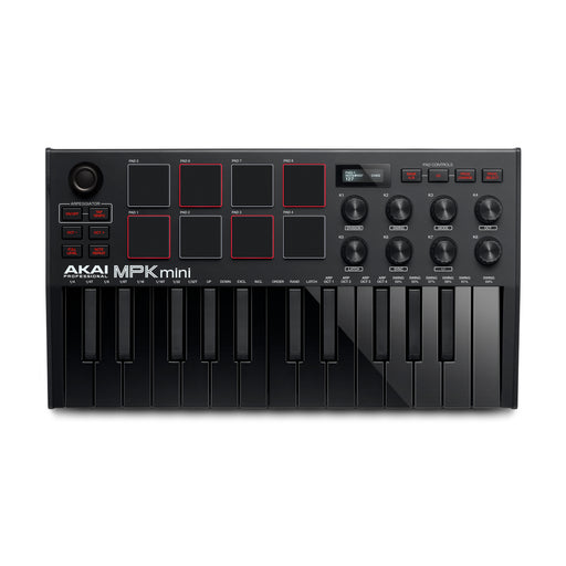 Akai MPK MINI Mk3 25-Key MIDI Keyboard Controller - Black