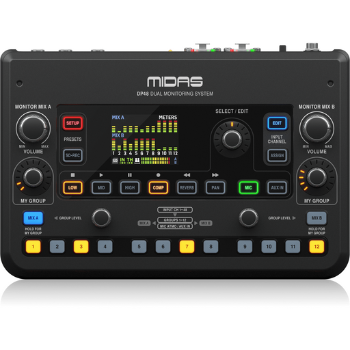 Midas DP48 Dual 48 Channel Personal Monitor Mixer