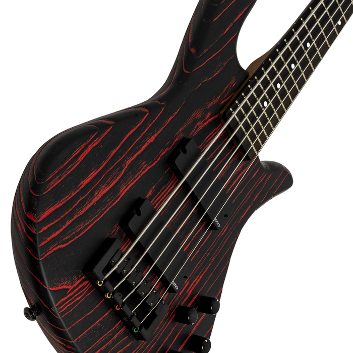 Spector NS Pulse 5-String Bass Guitar - Cinder Red - New