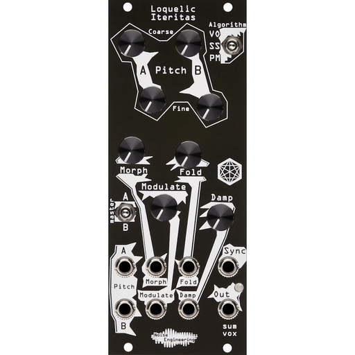 Noise Engineering Loquelic Iteritas Eurorack VCO Module - Black