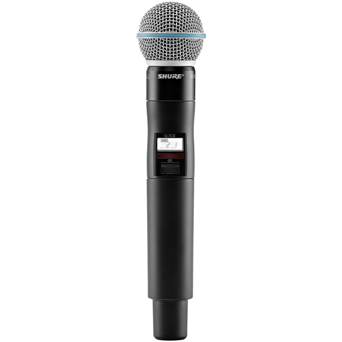 Shure QLXD24/B58 Handheld Digital Wireless System - H50 Band