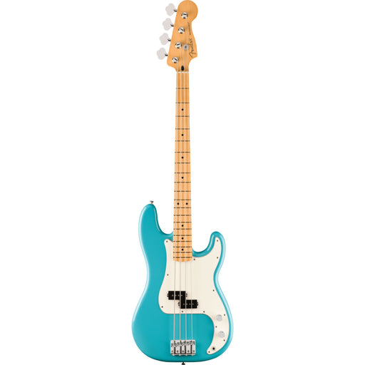 Fender Player II Precision Electric Bass Guitar, Maple Fingerboard - Aquatone Blue