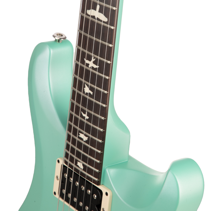 PRS S2 Custom 24 Electric Guitar - Satin Mint Metallic Custom Color - New