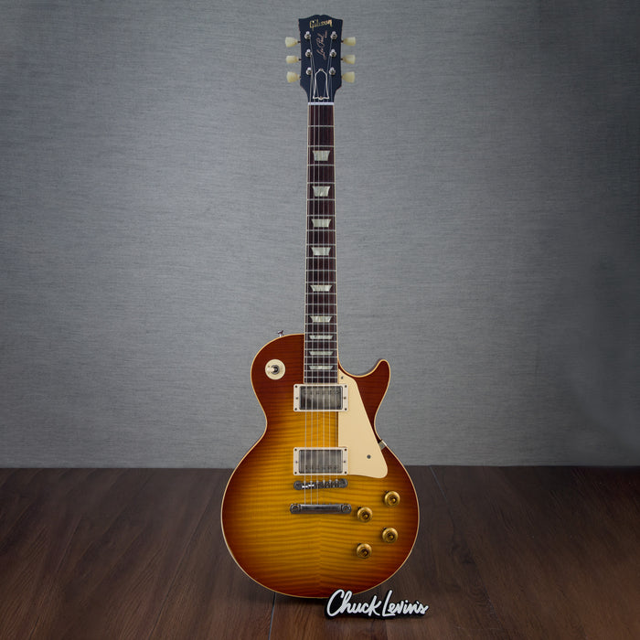 Gibson Custom Shop Murphy Lab 1959 Les Paul Standard Light Aged Electric Guitar - Royal Tea Burst - #931158