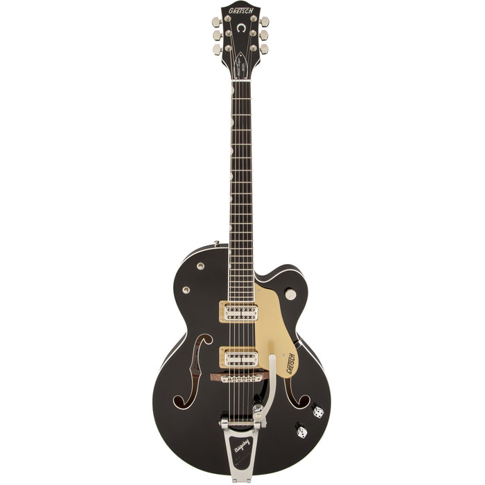 Gretsch G6120SSU-BK Brian Setzer Nashville Electric Guitar W/ Bigsby - Ebony Fingerboard, Black