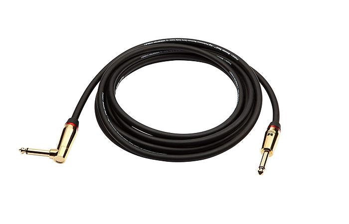 Monster Rock 21' Pro Audio Instrument Cable - Angled-Straight