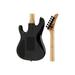 Kramer NightSwan Electric Guitar, Jet Black Metallic - Open Box Demo