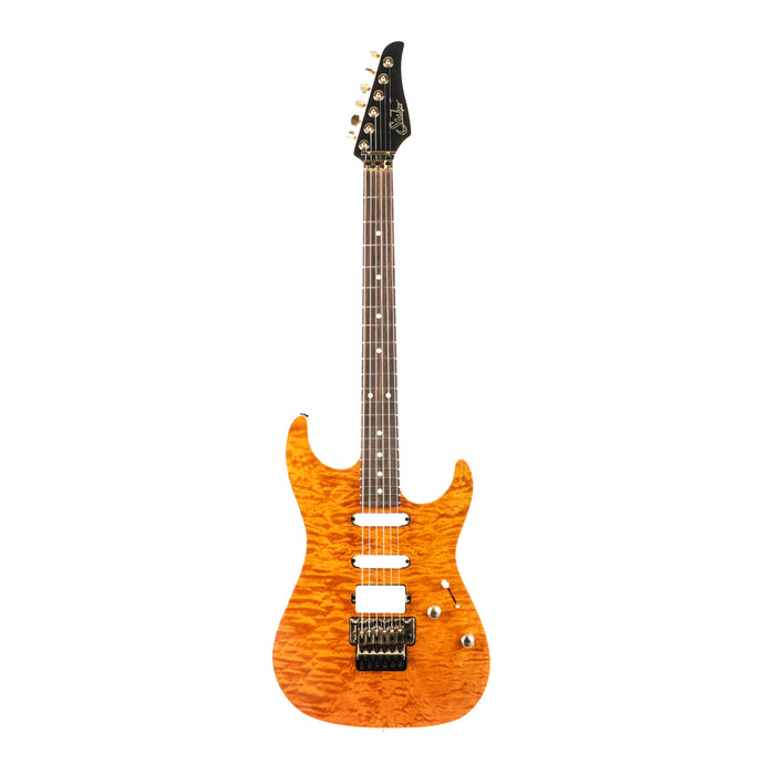 Suhr Standard Legacy Electric Guitar - Trans Caramel, Floyd Rose - New