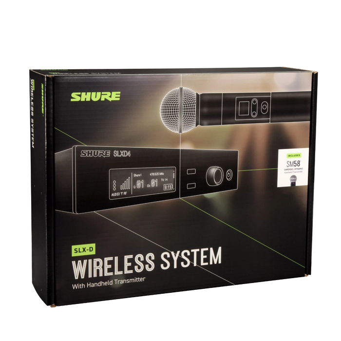 Shure SLXD24/SM58 Wireless Microphone System - J52 Band