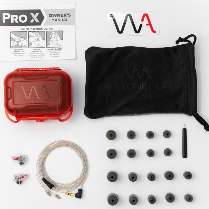 Westone Audio Pro X10 Single Driver In-Ear Monitors