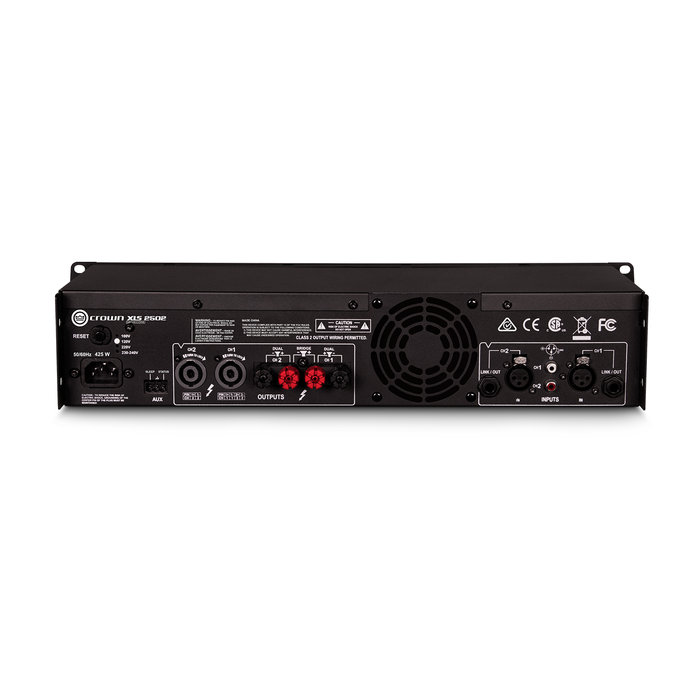 Crown Audio XLS 2502 Drivecore 2 Power Amplifier - Mint, Open Box