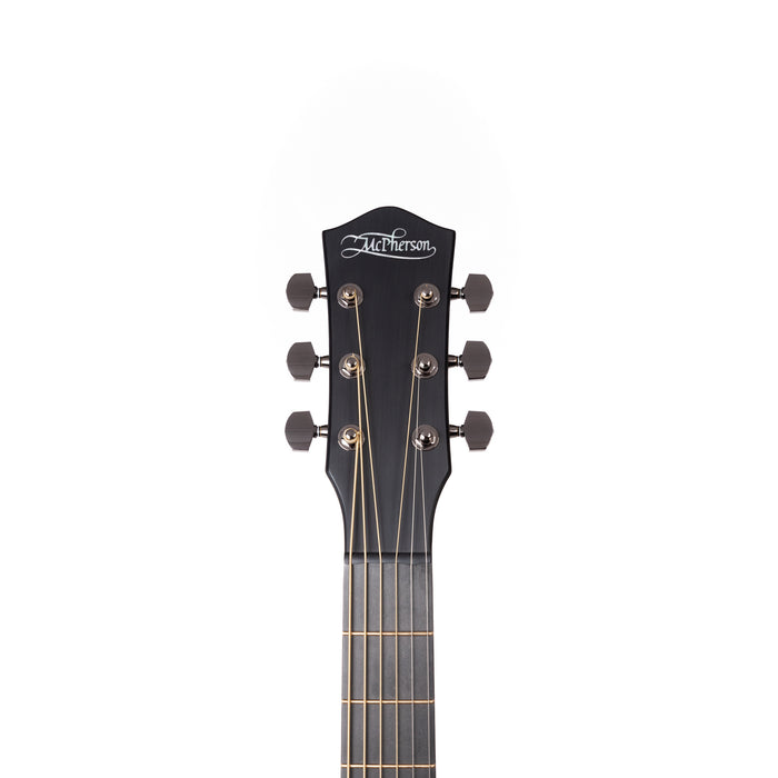 McPherson 2022 Sable Carbon Acoustic Guitar - Camo Top, Black Hardware - New