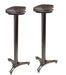 Ultimate Support MS-100B Pair Column Studio Monitor Stands