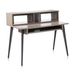 Gator Frameworks Elite Furniture Series Main Desk - Driftwood Grey