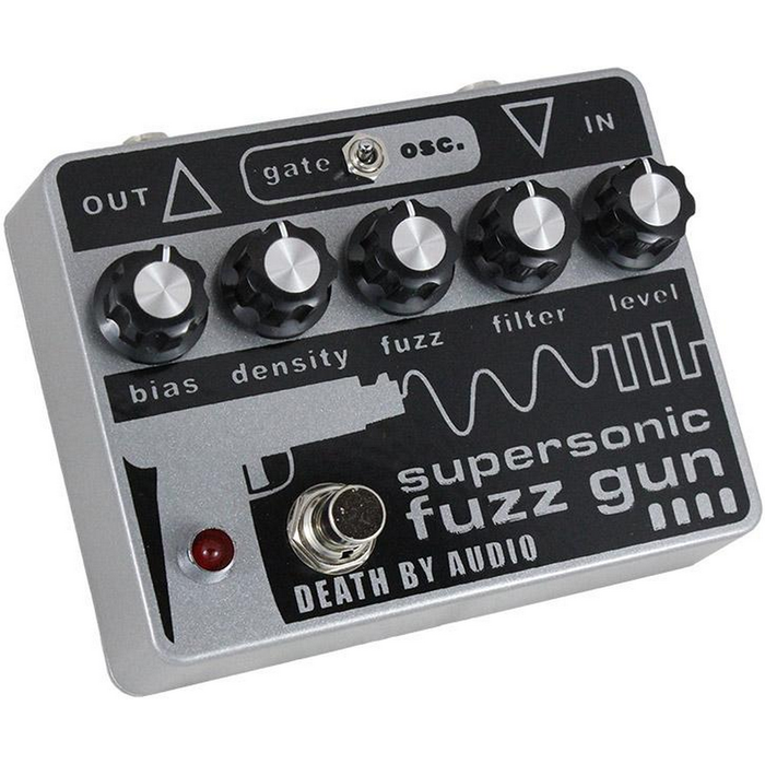 Death By Audio Supersonic Fuzz Gun Guitar Pedal - Open Box, Demo, Mint