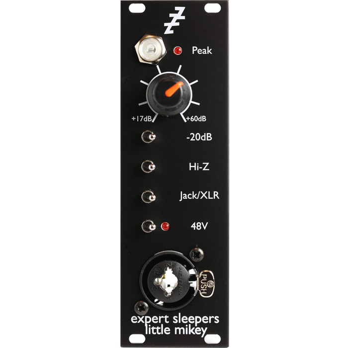 Expert Sleepers Little Mikey Mic/Instrument Input Pre-Amp Module