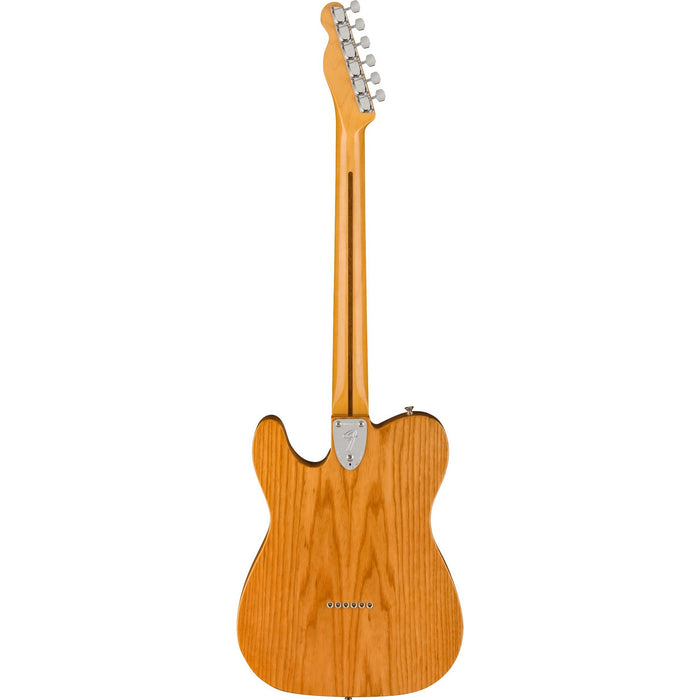 Fender American Vintage II 1972 Telecaster Thinline Electric Guitar - Maple Fingerboard, Aged Natural