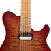 Music Man Quilt Maple Axis Electric Guitar - Roasted Amber - Display Model - Display Model