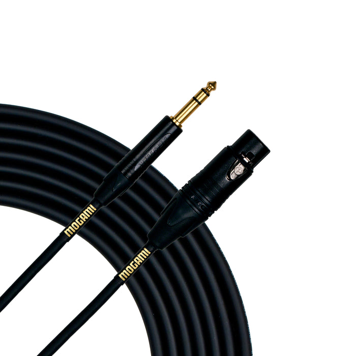 Mogami Gold 25-Foot TRS to Female XLR Patch Cable