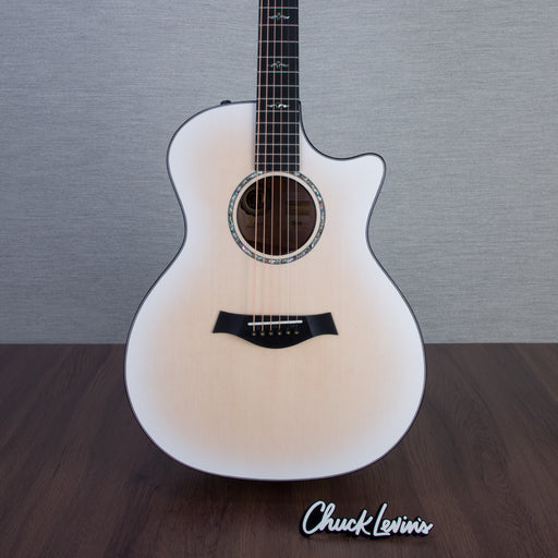 Taylor 50th Anniversary Limited Edition 614ce Acoustic Electric Guitar - Translucent White - #1205064027