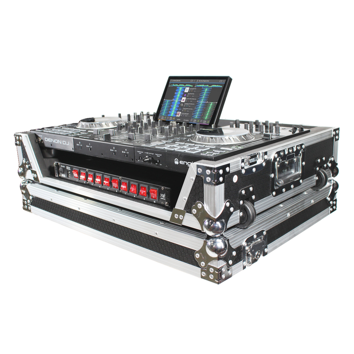 ProX XS-PRIME4 W Flight Case for Denon Prime 4 Standalone DJ System with Wheels