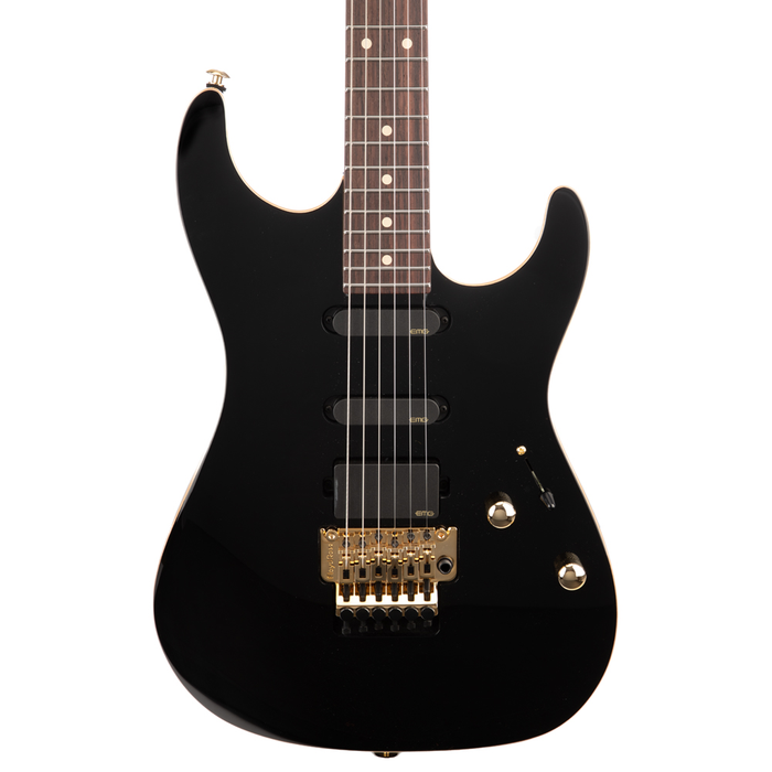 Suhr Standard Legacy Electric Guitar - Black, Floyd Rose