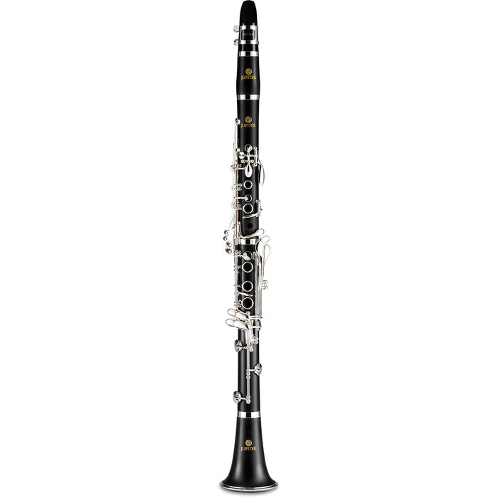 Jupiter JCL750NA Student Grenadilla Wood Bb Clarinet with Nickel-plated Keys