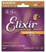 Elixir 16027 Phosphor Bronze Nanoweb Coated Acoustic Guitar Strings, Custom Light (11 - 52)